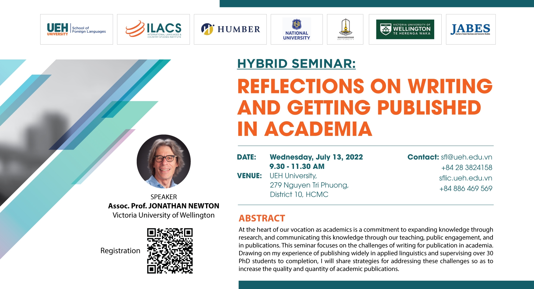 Hybrid Seminar: Reflections On Writing And Getting Published In Academia