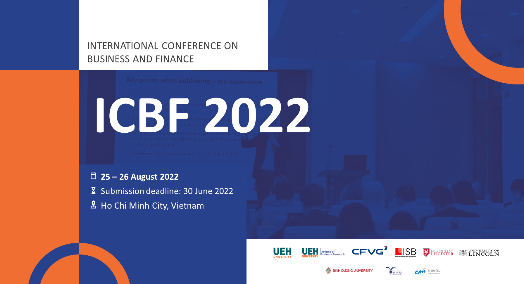Thư mời tham gia hội thảo ICBF 2022
